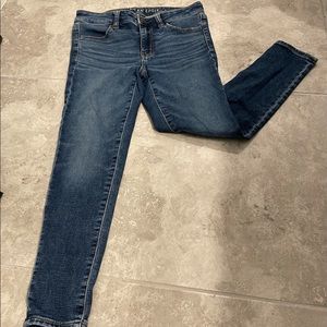 American Eagle Low Rise Jegging Crop